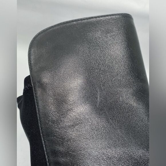 Stuart Weitzman 5050 Over-The-Knee Leather Combat Boots size 4.5 - Picture 14 of 16